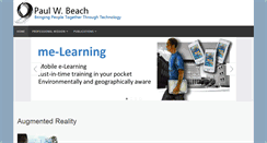 Desktop Screenshot of paulwbeach.com
